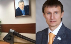 Красноярские депутаты от ЛДПР обзавелись символом борьбы с бюрократами