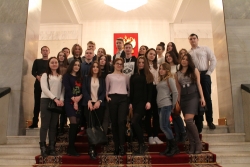 Экскурсия молодежной организации ВРО ЛДПР в Государственную Думу